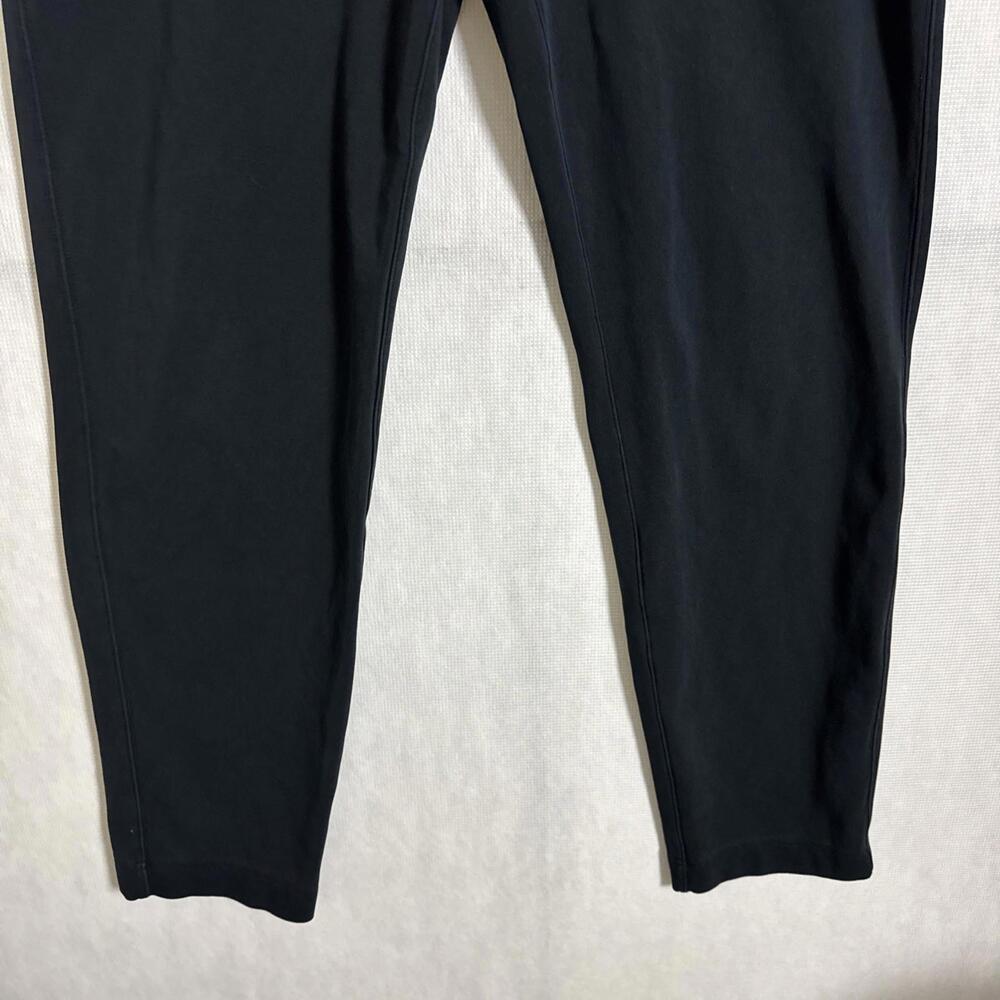 Duluth Trading Women’s Large Lx31 Black NoGA Naturale Cotton Knit Pants - Picture 4 of 12